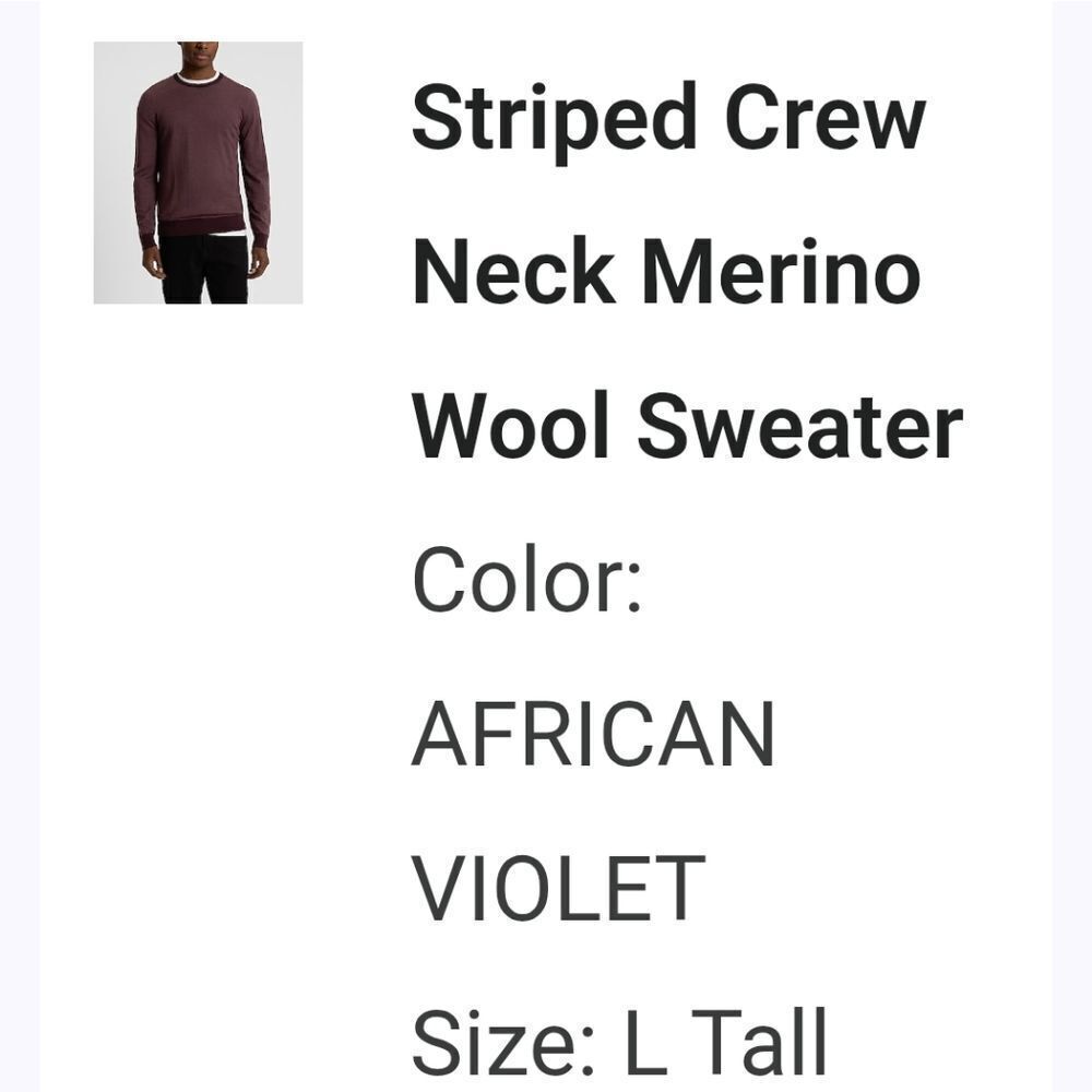 Merino Wool Sweater - Picture 8 of 8